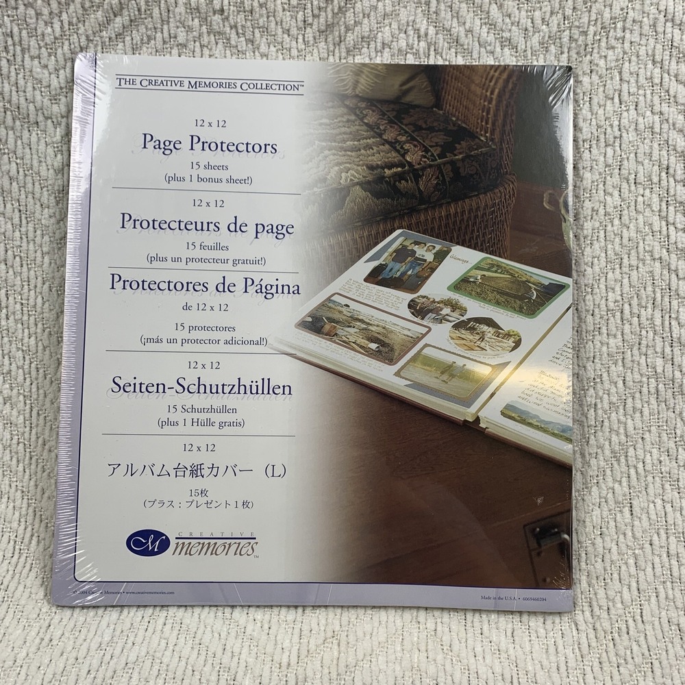The Creative Memories Collection 12 x 12 Page Protectors 15 Sheets Plus 1 Bonus - Picture 6 of 7